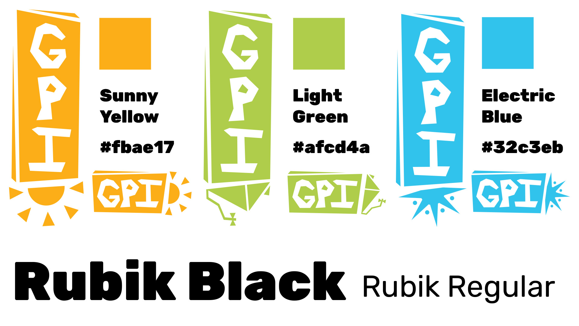 Event Logos and Typeface
